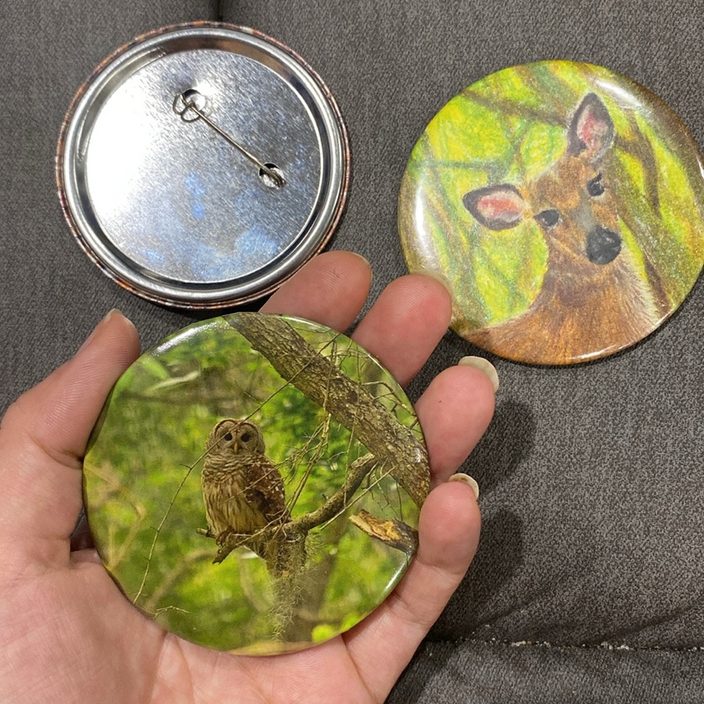 Custom Button Pins